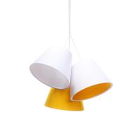 Lampe pour Enfants Blanc Orange 3x E27 Samy Chambre D'Enfants Suspensions