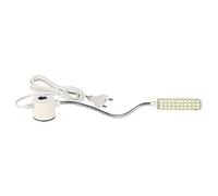 Lampe Pour Machine à Coudre, 30 LED Pour Outils De Couture éclairage De Travail Lampe à Col De Cygne Avec Base Magnétique Flexible Et Durable Pour Tour à Métaux Presses à Bois établis (EU plug 220V)