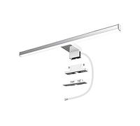 Lampe pour Miroir LED Salle de Bains Azhien 10W 820lm 230V 600mm Blanc Neutre 4000K Lampe Miroir Applique Murale Intérieure Moderne Luminaire Salle de Bain IP44 60cm