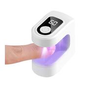 Lampe pour ongles en gel - 5,7 x 3,3 cm ABS, lampe à ongles rechargeable par USB | Séchoir à ongles rechargeable - avec 2 modes de synchronisation pour manucure, pédicure, studio à domicile, avion