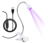 Lampe pour ongles en gel avec col de cygne pour séchage rapide 5 W