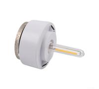 Lampe pour ouragan 120h Autonomie Compacte Lampe pour ouragan | pile ni charge, activation instantanée pour sel et eau, 80 lumens brillants, idéal pannes électriques(Yellow)