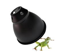 Lampe pour reptiles - Douille thermique à dôme en aluminium, design avec réflecteur brillant | Boîtier en aluminium profond de 5,8" ou 8,5" pour lampes UVB, thermiques et basking dans des clôtures