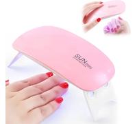 Lampe Pour Sécher La Colle De Vernis À Ongles,Mini Lampe À Ongles,Mini Lampe À Ongles Uv,Lampe Uv Ongles Portable,Plier,Interface Usb,Pour Salon De Manucure