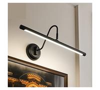 Lampe pour tableau avec télécommande Applique murale Led Morden noir salle de bain lumière 18W 20W intérieur chambre salon for la maison AC85-260 longue applique murale Lumières de peinture à LED sans