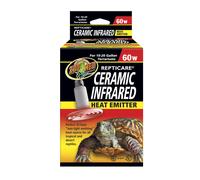 Lampe pour terrarium chauffante ceramique Zoomed E27 CE60 Blanc 60 W