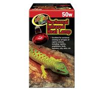 ZOOMED Lampe chauffante infrarouge nocturne - 50 W - Pour terrarium