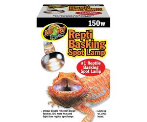 Lampe pour terrarium chauffante Zoomed SL150E Blanc 150 W