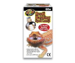 Lampe pour terrarium chauffante Zoomed SL60E Blanc 60 W