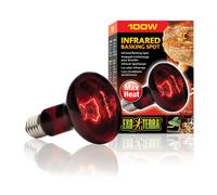 Lampe pour terrarium Exo Terra Basking Spot 100W Rouge 8x8x11,5 cm