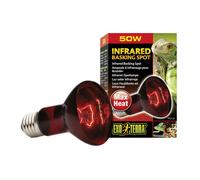Lampe pour terrarium Exo Terra Infrared Basking Spot 50W Rouge 6,5x6,5x10 cm