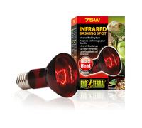 Lampe pour terrarium Exo Terra Infrared Basking Spot 75W Rouge 6,5x6,5x10 cm