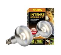 Lampe pour terrarium Exo Terra Intense Basking Spot 150W Argenté 9,5x9x13,5 cm