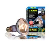 Lampe pour terrarium Exo Terra Swamp Basking Spot 75W Argenté 6,5x6,5x10 cm