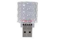 Lampe pour voiture USB petite lampe USB à 8 couleurs avec alimentation USB | Décoration intérieure de voiture avec ambiance idéale pour camion, camping-car, véhicule, berline, pickup, conduite