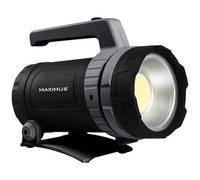 Lampe projecteur - 500 lm - 10W - rechargeable - noir/gris