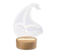 Rabalux Akali lampe de table 1x2 W transparent-bois 76001