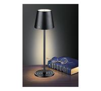 Lampe rechargeable de table sans fil CILIO Noir