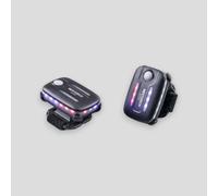 LAMPE RECHARGEABLE FIXATIONS MULTIPLES UT22 - ÉCLAIRAGE BLANC + STROBE ROUGE/BLEU - 11 LUMENS