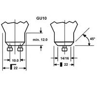 Lampe REFLED ES50 830 3,1W 230lm lot de 3 - - 0029156