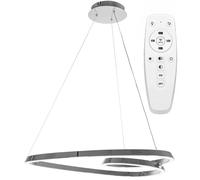 Lampe Ring Moderne Led + Télécommande App796-cp Black