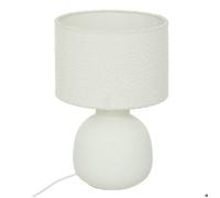 Atmosphera – Lampe à poser Lali Bouclette – H 43 cm – Blanc