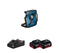 Lampe sans fil GLI 18V-4000 C + 2 batteries GBA 18V 4 Ah + 1 chargeur GAL 18V-40 BOSCH
