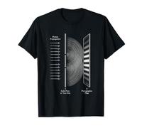 Lampe Scientifique Physique quantique à Double Fente T-Shirt