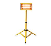 Lampe Séchage Peinture Infrarouge, 2000W Infrared Paint Curing Lamp Handheld Short Wave Heater Baking Light Infrared Lamp Light Shortwave Liftable Car Body Paint Drying Lamp