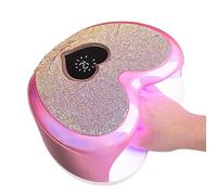 Lampe sèche ongles LED 96 W séchage rapide avec 39 LED, lampe à ongles avec 4 réglages de minuterie - pour femmes, mères, couples, familles et amis