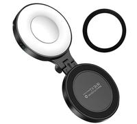 Lampe Selfie Magnétique | Lampe LED Nomade pour Téléphone - Lumière d'Appoint Portable avec Miroir pour Streaming en Direct Vidéoconférence Studio à Domicile Photographie Vlog Voyage