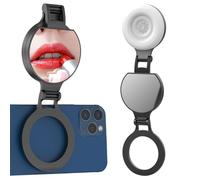 Lampe Selfie Magnétique | Lampe Réglable avec Miroir,Lumière Beauté Magnétique pour Selfies sur Téléphone - pour l'Enregistrement de Contenu, Le Travail Mécanique, Noël, l'Utilisation sur Ordinateur,