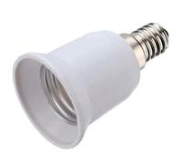 Lampe Socket Adaptateur Convertisseur Socket Adaptateur pour douille E14 e27 B22 GU10 pour LED et Halogène Ampoules à économie d'énergie E14 vers E27