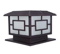 Lampe Solaire à LED de Style européen, en Aluminium moulé sous Pression, pour Jardin, Villa, Porte, Applique Murale, Masque en Verre dépoli, éclairage d'extérieur, étanche IP65, pour Porche