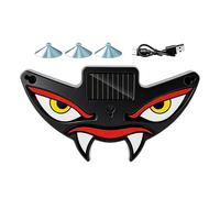 Lampe solaire à ventouse rechargeable pour voiture | Éclairage intérieur LED pour voiture, SUV, camion, fenêtre, décoration intérieure, conduite de nuit