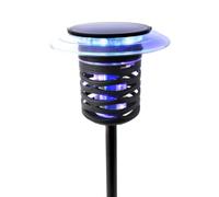 Lampe Solaire Barrage aux Insectes - VENTEO - Lampe LED Multicouleur étanche - Répulsif Anti-Moustique - Panneau Solaire et Batterie Rechargeable - Barrage à Insectes - Facile à Installer