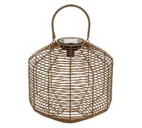 Lampe solaire ""Cuba"" beige H30cm - Atmosphera Créateur d'intérieur