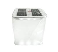 Lampe solaire de camping - Lanterne solaire LED lumineuse, lampe d'extérieur rechargeable | étanche et portable, idéale pour le camping, la randonnée, les situations d'urgence, pliable et gonflable