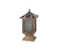 Lampe Solaire de décoration de Jardin de Niveau IP65, Lampe Murale Simple pour Maison, Villa, Phare Moderne Haut de Gamme de Style Chinois, Lampe de Voyage