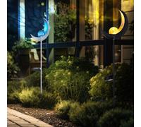 Design LED lumière solaire éclairage extérieur décoration prise lampe design lune
