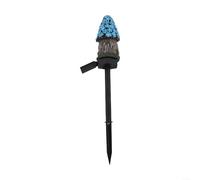 Lampe solaire de jardin féérique, charmante décoration de maison en forme de champignon LED pour pelouse, terrasse et parterre de fleurs, décoration de cour résistante aux intempéries, couleur de