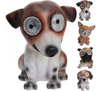 Lampe solaire de jardin LED chien 11 cm
