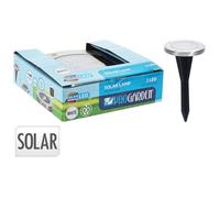 Lampe solaire de jardin PROGARDEN 2 LED blanches froides