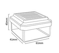 Lampe solaire de poteau de jardin Eclairage de jardin 4 tailles GreenBlue