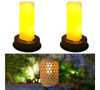 Lampe Solaire de Rechange avec Ampoule LED,Lampes Solaires de Rechange Accessoires,Panneau Solaire Lanterne Couvercle de Rechange,pour Suspendue Lanternes Solaires,Jardin Extérieur Décoration