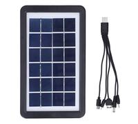 Lampe solaire de secours pour situations critiques, panneau solaire portable avec chargeur solaire haute efficacité pour une alimentation fiable.