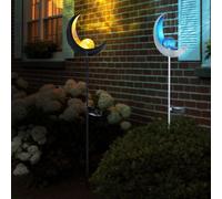 Design LED lumière solaire éclairage extérieur décoration prise lampe design lune