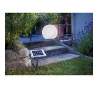Lampe solaire décorative Stone - ESOTEC - 40cm - Blanc - LED - Extérieur