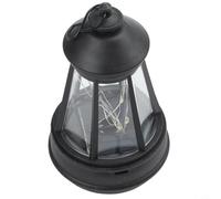 Lampe solaire d'extérieur suspendue pour décoration paysagère, terrasse, balcon, cour, sans câblage ni piles (B)