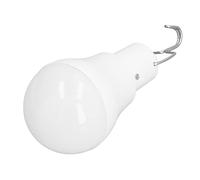 Lampe Solaire D'intérieur avec Batterie au Lithium Polymère Intégrée, Lumière Blanche, Ampoule LED Solaire USB pour Camping en Plein Air, Urgence avec Crochet pour la Cuisson des Pannes de